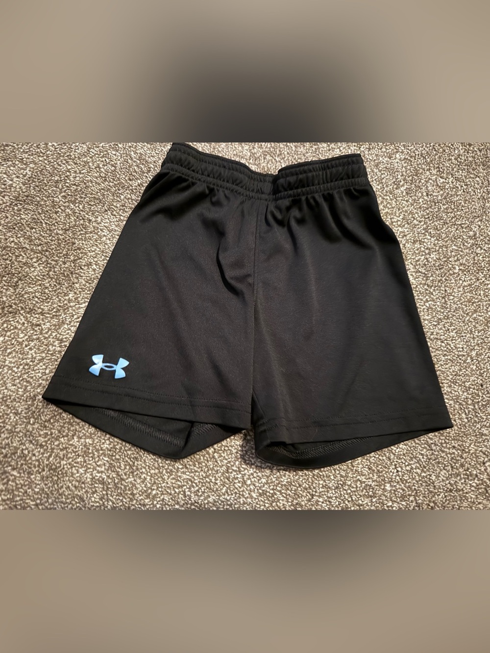 Under Armour Black Pull on elastic shorts 2T Toddler Boys polyester athletic